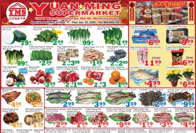 Yuan Ming Supermarket Flyer January 17 to 23