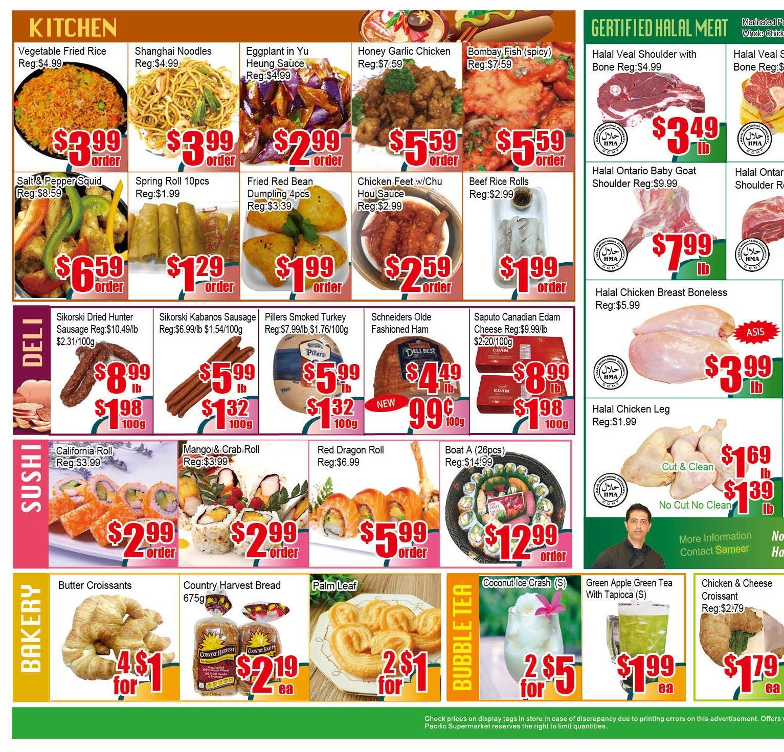 Pacific Fresh Food Market (Pickering) Flyer January 17 to 23