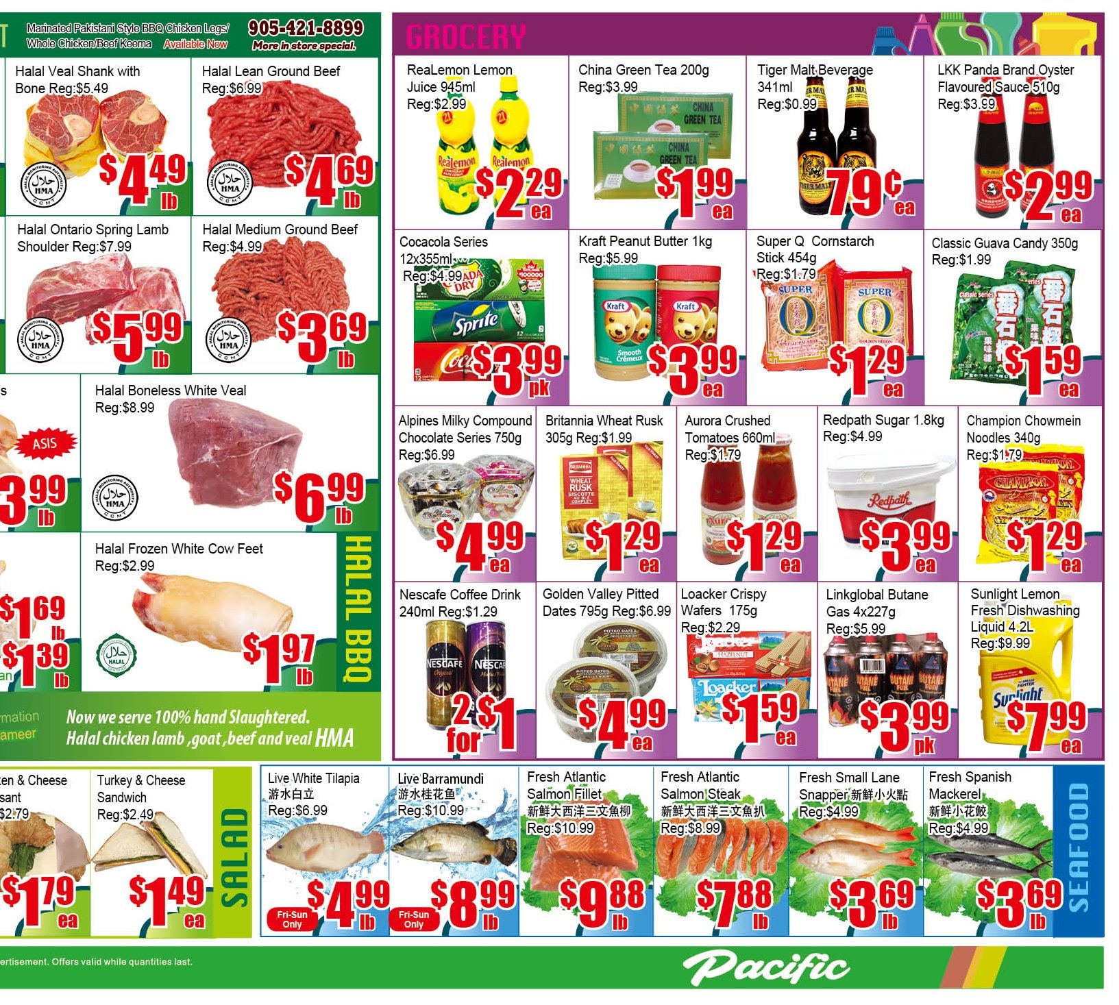 Pacific Fresh Food Market (Pickering) Flyer January 17 to 23