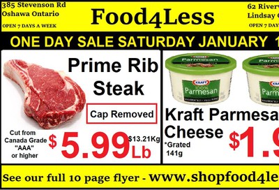 Food 4 Less Flyer January 17 to 23
