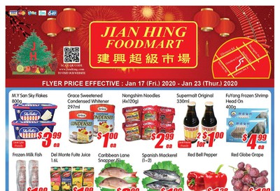 Jian Hing Foodmart (Scarborough) Flyer January 17 to 23