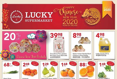 Lucky Supermarket (Edmonton) Flyer January 17 to 23