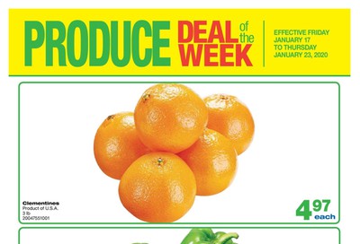 Wholesale Club (West) Produce Deal of the Week Flyer January 17 to 23