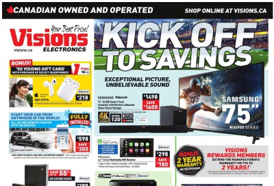 Visions Electronics Flyer January 17 to 23