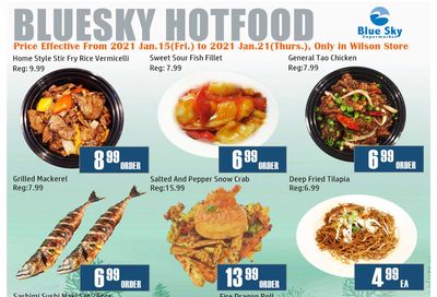 Blue Sky Supermarket (North York) Flyer January 15 to 21