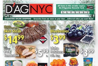 D'Agostino Weekly Ad Flyer January 15 to January 21, 2021
