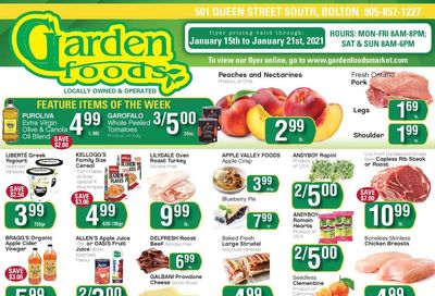 Garden Foods Flyer January 15 to 21