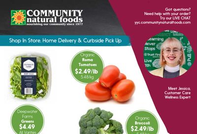 Community Natural Foods Flyer January 14 to 20