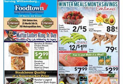 Foodtown (NJ, NY, PA) Weekly Ad Flyer January 15 to January 21
