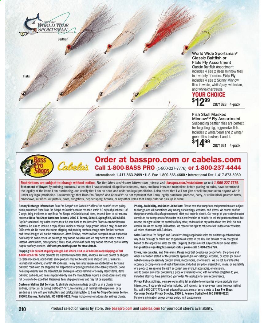 Bass Pro Shops Weekly Ad Flyer January 15 to December 25