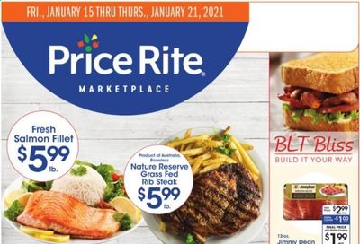 Price Rite (CT, MA, MD, NH, NJ, NY, PA, RI) Weekly Ad Flyer January 15 to January 21