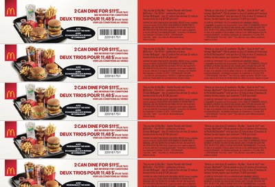 McDonald's Canada Coupons (NS) September 29 to October 13