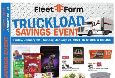 Fleet Farm Weekly Ad Flyer January 22 to January 24