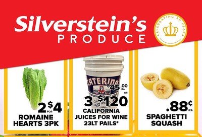 Silverstein's Produce Flyer January 21 to 25
