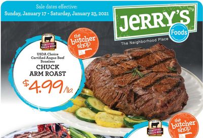 Jerry's Food Weekly Ad Flyer January 17 to January 23, 2021