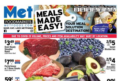 Met Foodmarkets Weekly Ad Flyer January 17 to January 23, 2021