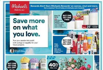 Michaels Weekly Ad Flyer January 17 to January 23