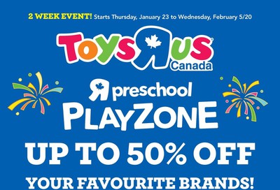 Toys R Us Flyer January 23 to February 5