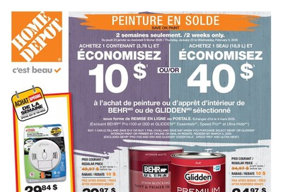 Home Depot (QC) Flyer January 23 to 29