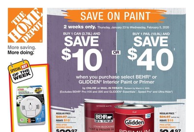 Home Depot (ON) Flyer January 23 to 29