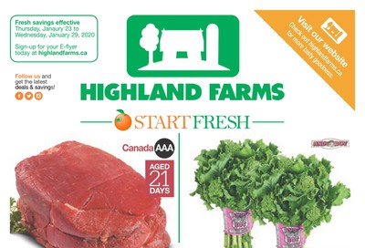 Highland Farms Flyer January 23 to 29