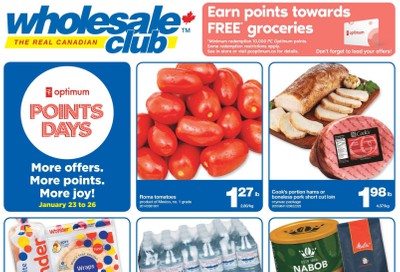 Real Canadian Wholesale Club Flyer January 23 to 30