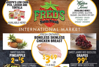 Fred's Farm Fresh Flyer January 22 to 28