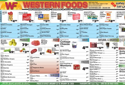 Western Foods Flyer January 22 to 28