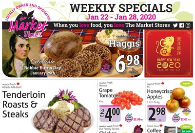 The Market Stores Flyer January 22 to 28