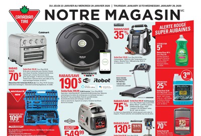 Canadian Tire (QC) Flyer January 23 to 29