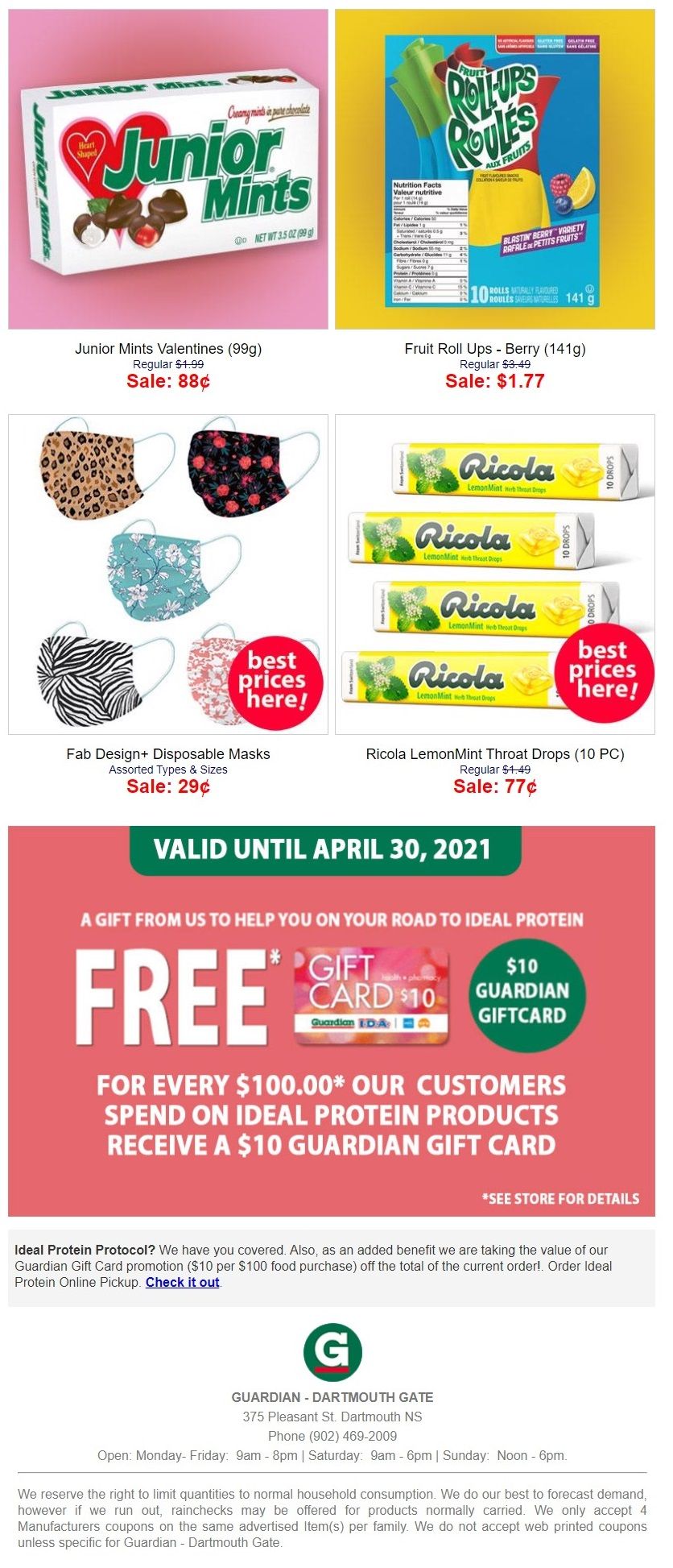 Guardian (Dartmouth Gate) Flyer January 19 to 25