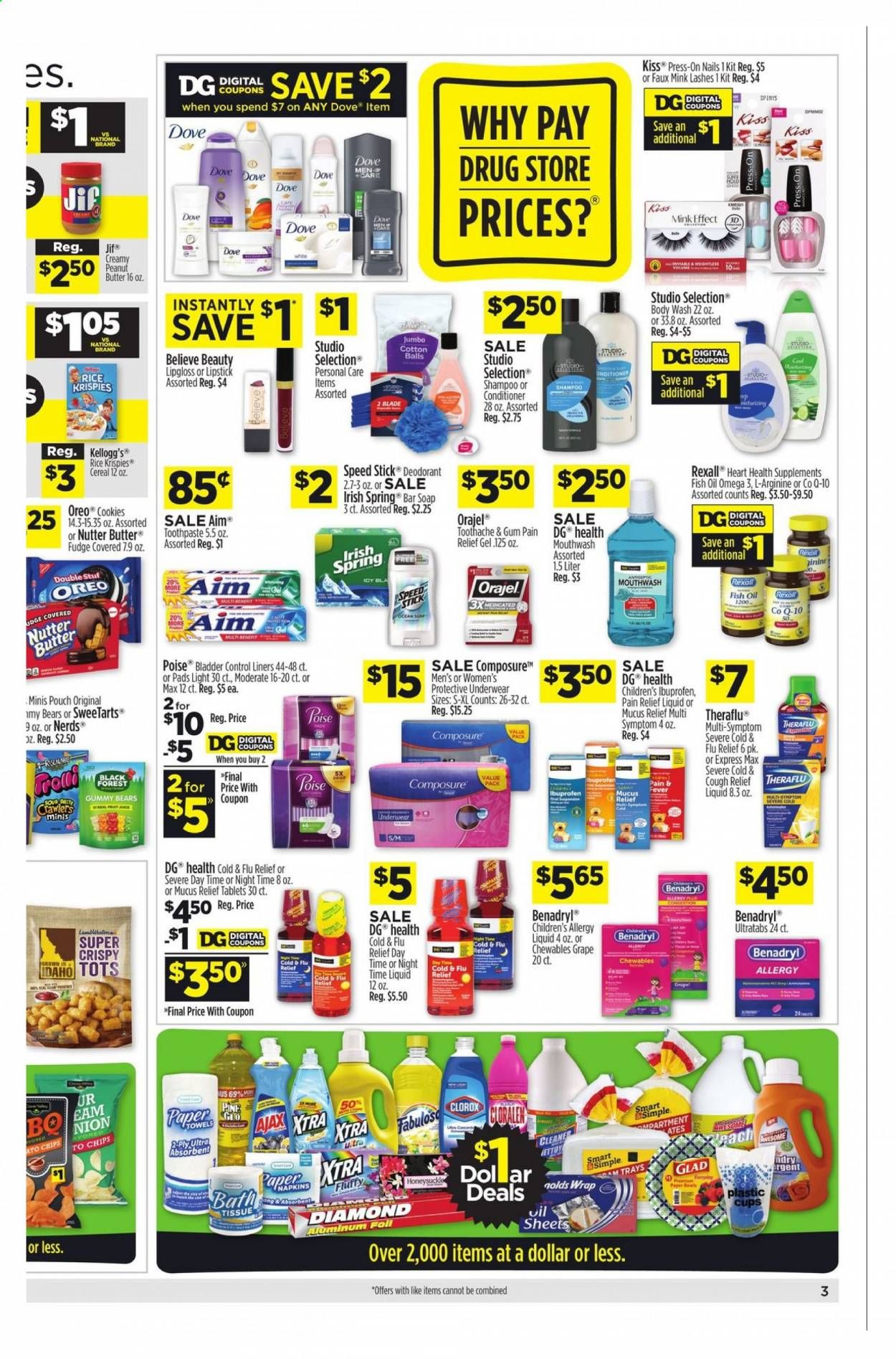 Dollar General (CA, NV) Weekly Ad Flyer January 17 to January 23