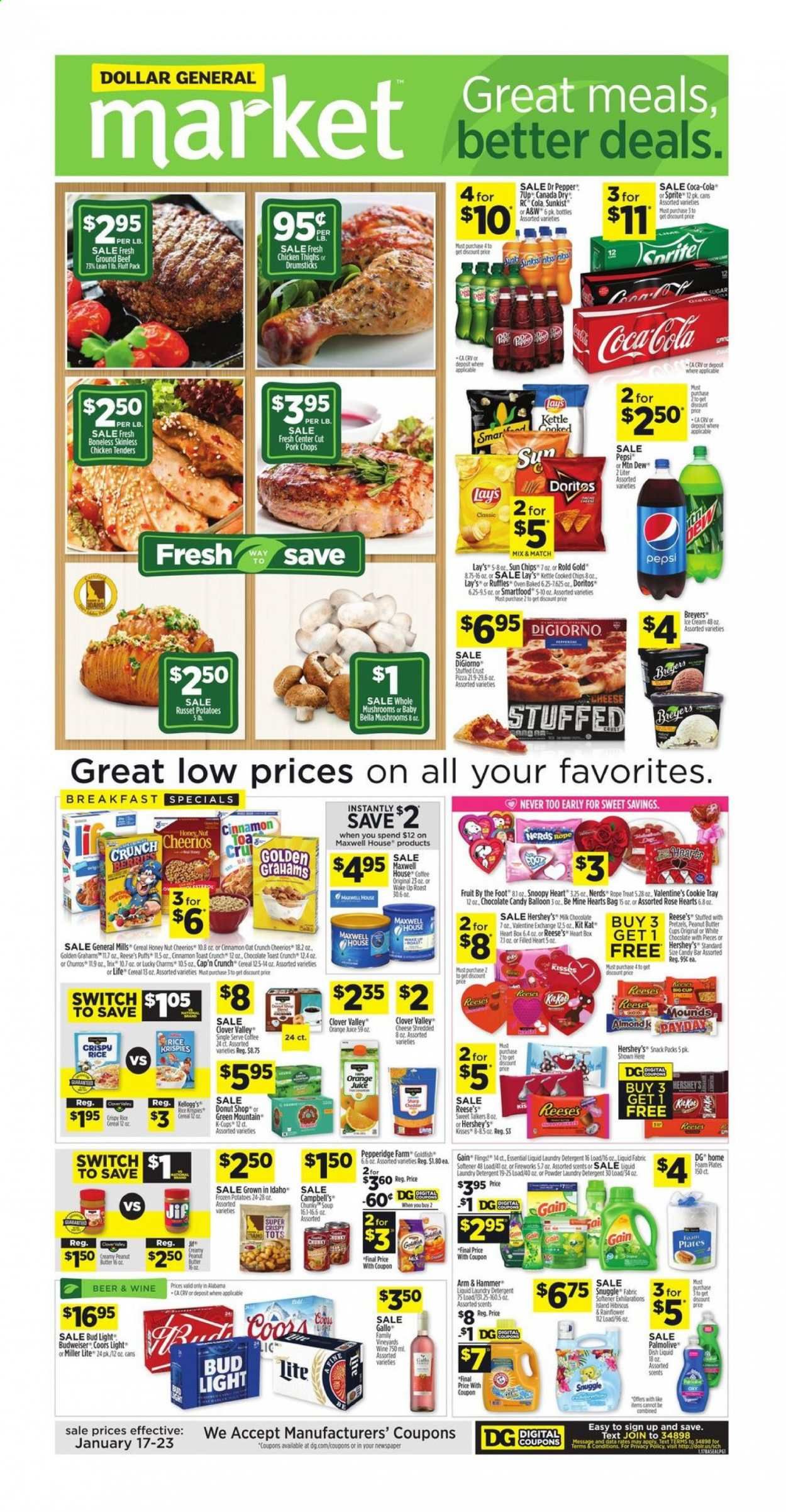 Dollar General (AL) Weekly Ad Flyer January 17 to January 23