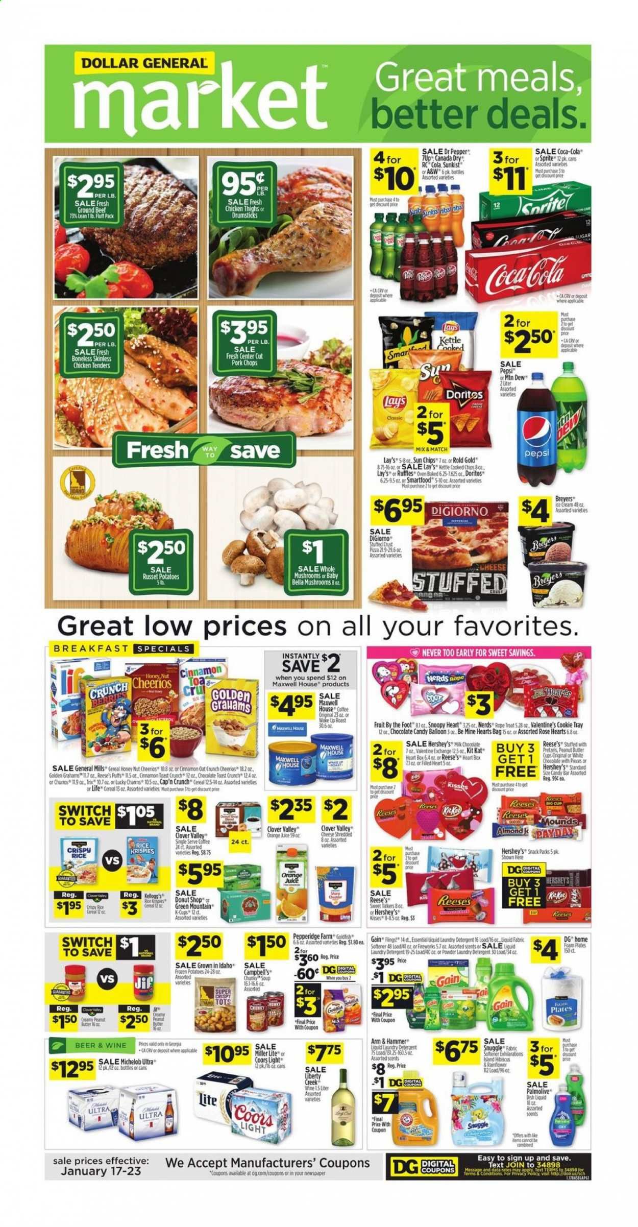 Dollar General (GA) Weekly Ad Flyer January 17 to January 23