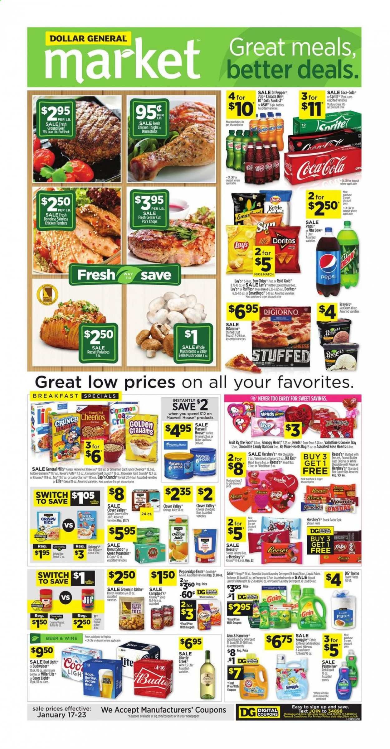 Dollar General (VA) Weekly Ad Flyer January 17 to January 23