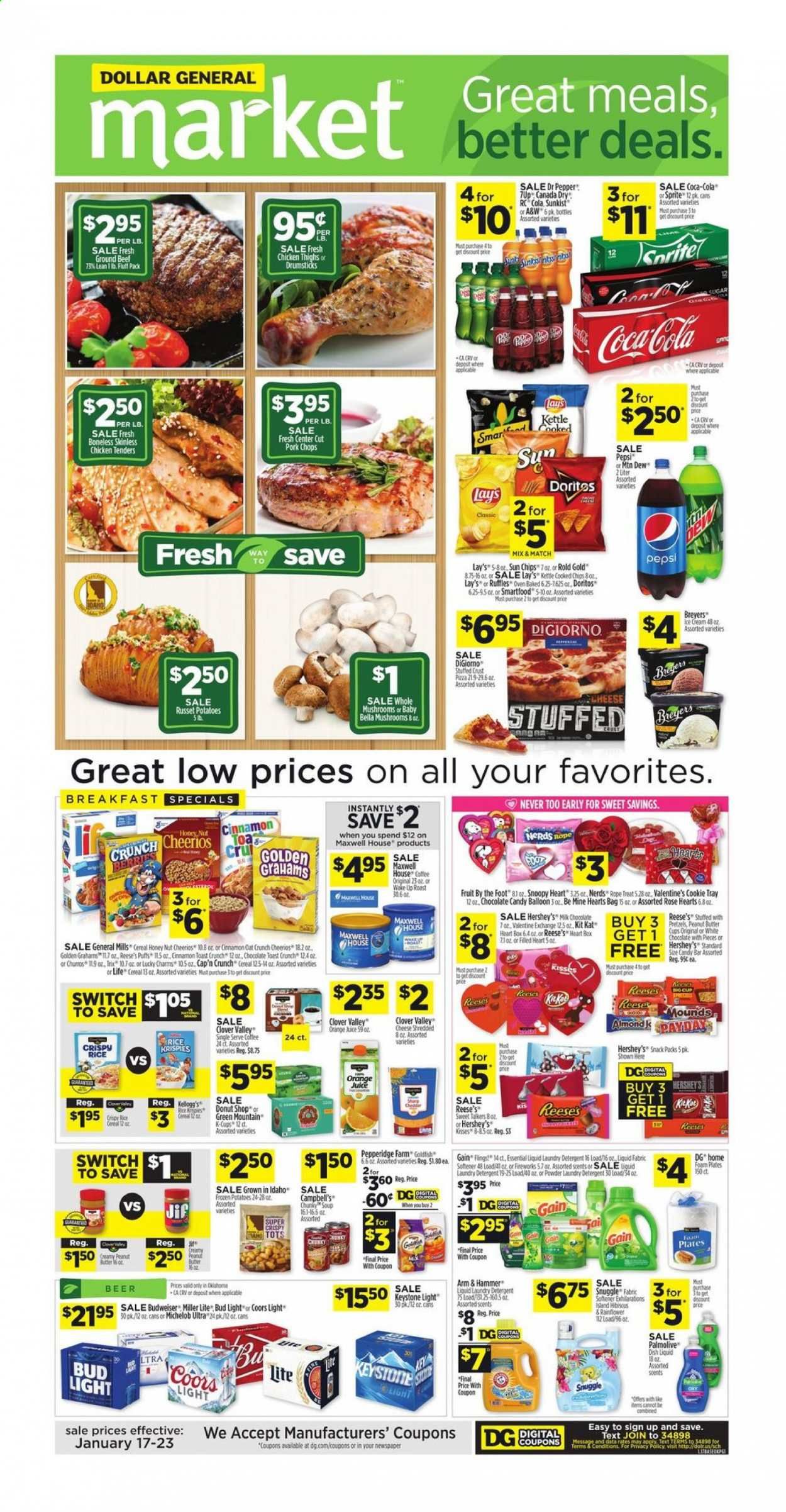 Dollar General (OK) Weekly Ad Flyer January 17 to January 23