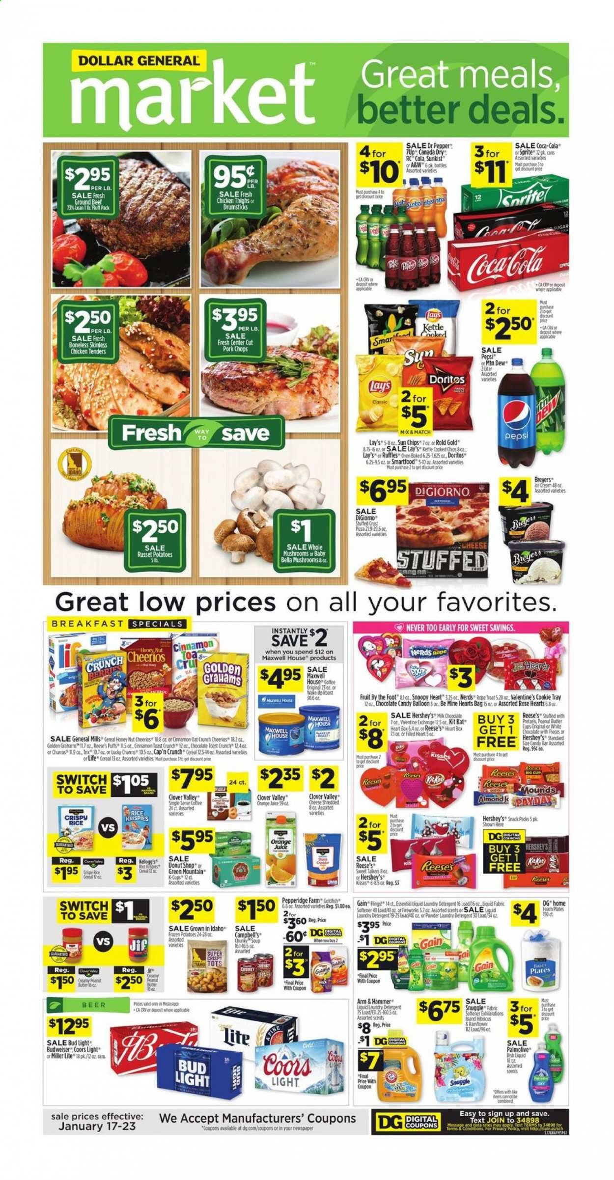 Dollar General (MS) Weekly Ad Flyer January 17 to January 23