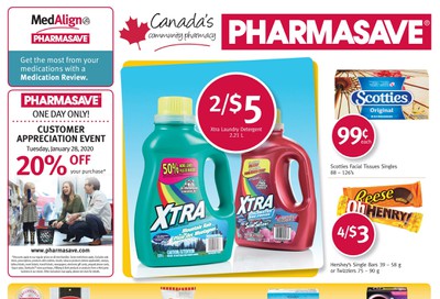 Pharmasave (SK & MB) Flyer January 24 to 30