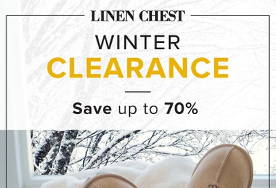 Linen Chest Flyer January 23 to 28