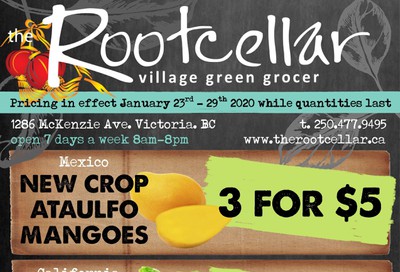 The Root Cellar Flyer January 23 to 29