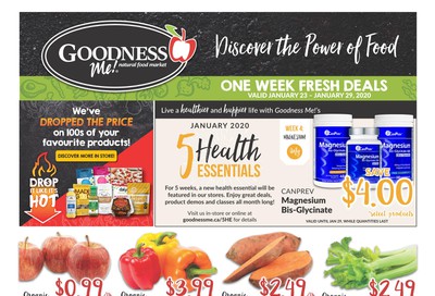 Goodness Me Flyer January 23 to 29
