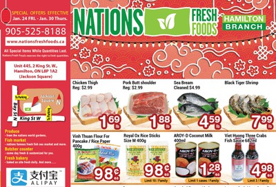 Nations Fresh Foods (Hamilton) Flyer January 24 to 30