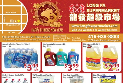 Long Fa Supermarket Flyer January 24 to 30