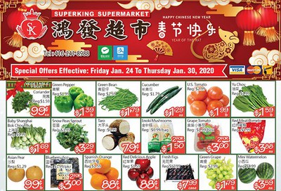 Superking Supermarket (North York) Flyer January 24 to 30