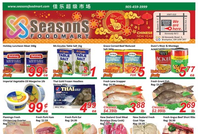 Seasons Food Mart (Brampton) Flyer January 24 to 30