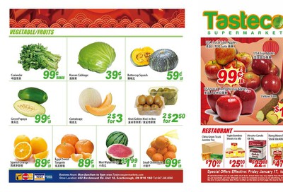 Tasteco Supermarket Flyer January 17 to 23