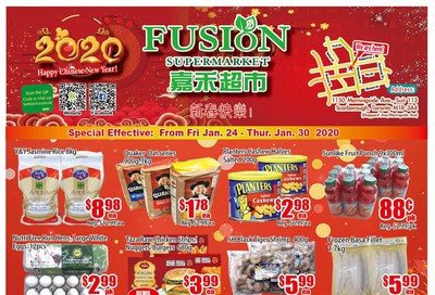 Fusion Supermarket Flyer January 24 to 30