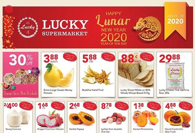 Lucky Supermarket (Surrey) Flyer January 24 to 30