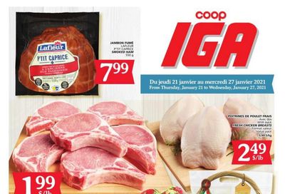 Coop IGA Flyer January 21 to 27