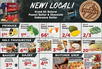 Pepper's Foods Flyer January 19 to 25